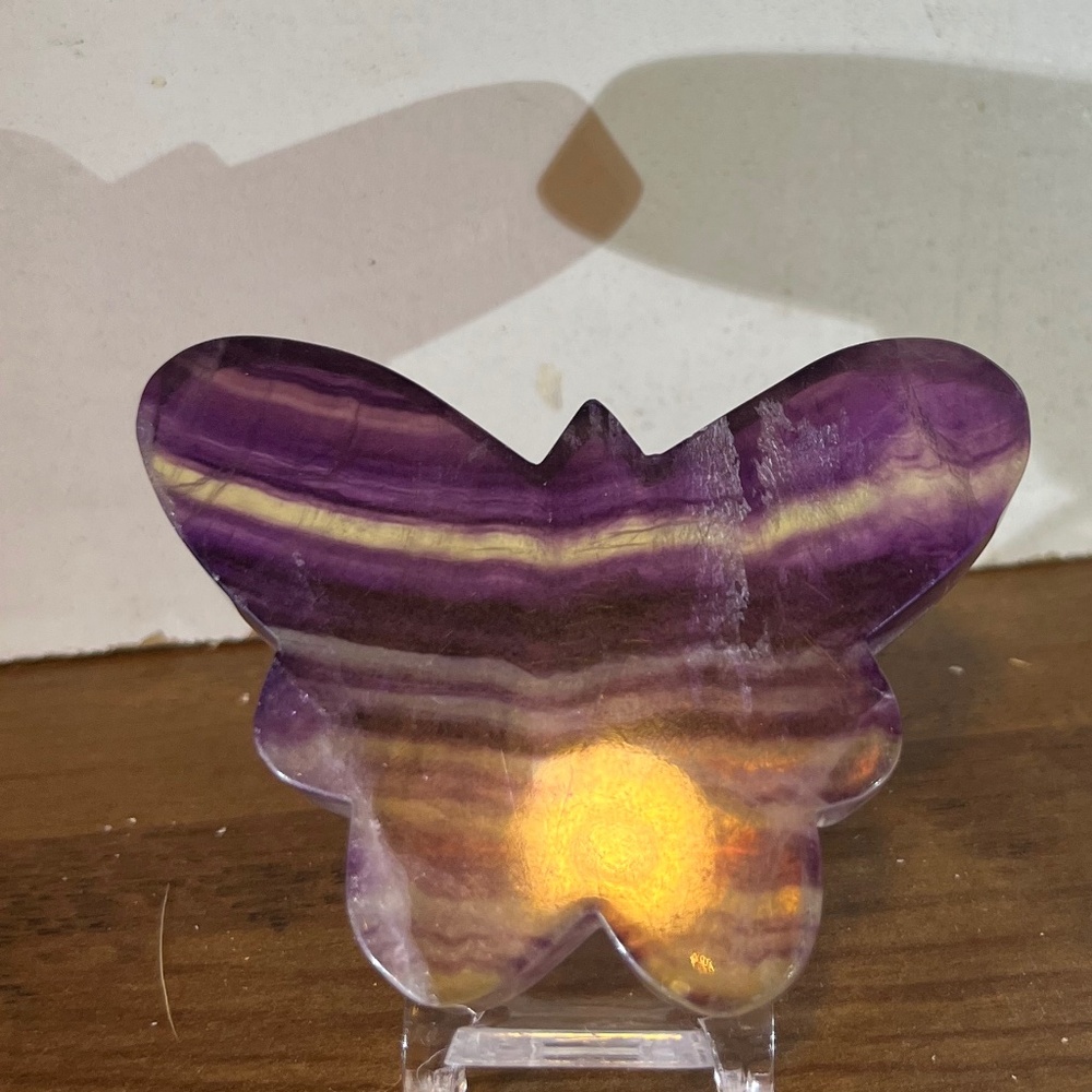Amethyst butterfly